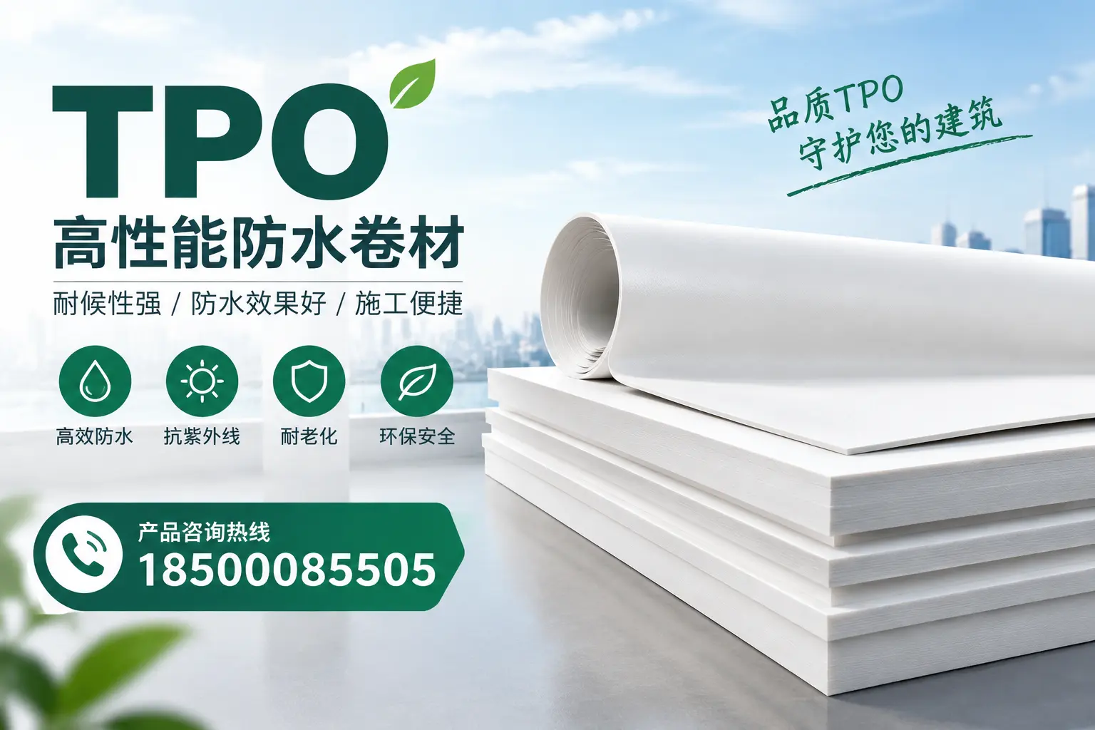 选择tpo材料时的注意事项,避免白杨企业常见误区